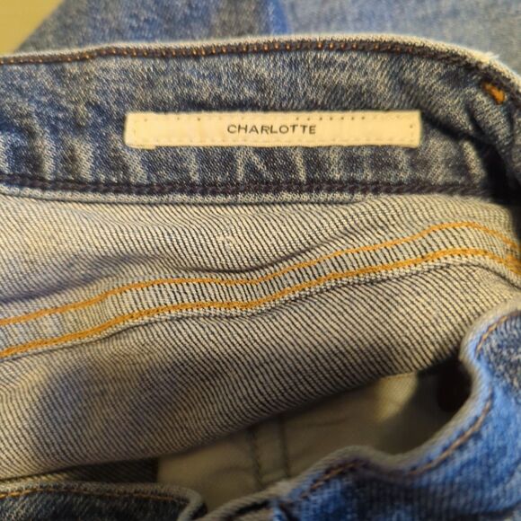 Citizens of Humanity Charlotte Jeans Womens 31 High Rise Straight Button Fly - Picture 5 of 10